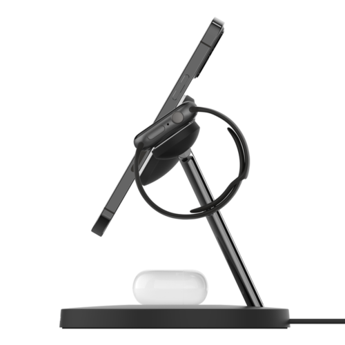 Belkin 3in1 MagSafe Wireless Charging Stand - Black