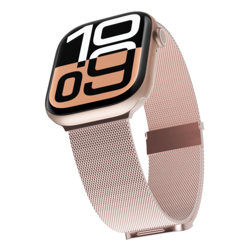 Epico Milanese+ Strap for Apple Watch (40-42 mm) - Rose Gold