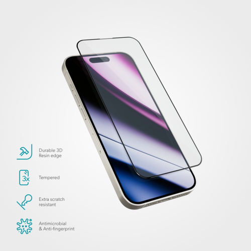 Epico Glass Protector for iPhone 16