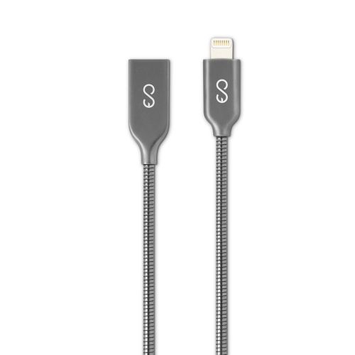 iDeal by Epico Metal Lightning Cable 1.2m - Space Gray