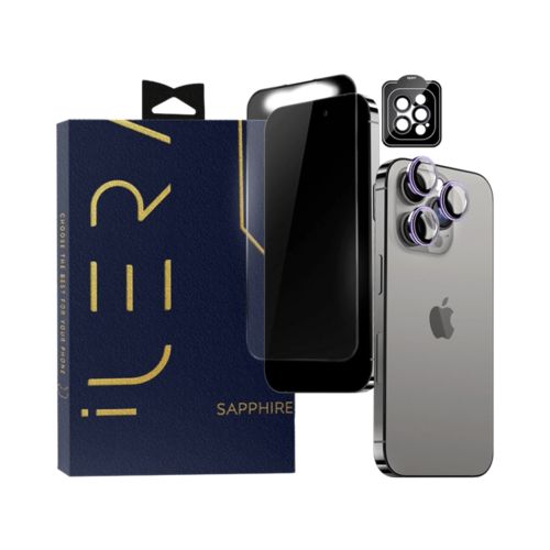 iLera Sapphire Ultra + Glass for iPhone 15 