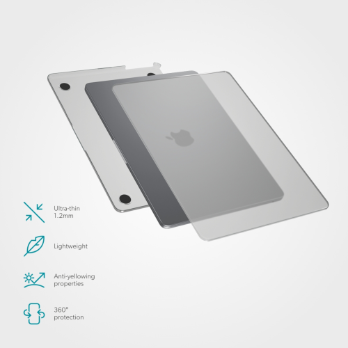 Epico Slim Shell Macbook Air 15 - Matt Grey