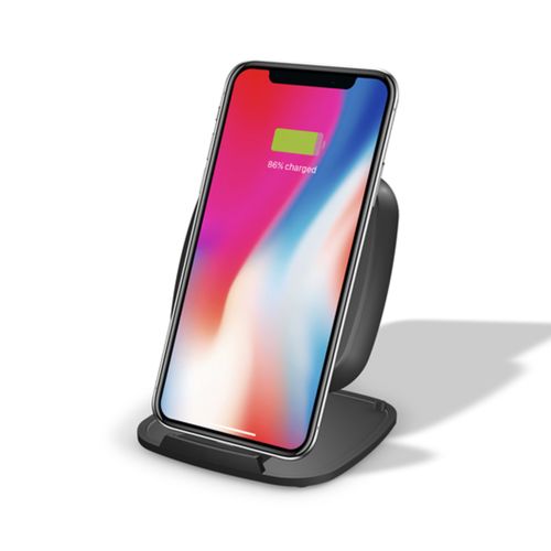 ZENS Wireless Charger Stand (10W) - Black