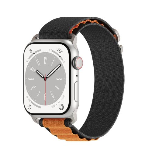 NEXT.ONE Adventure Loop for Apple Watch 44/45/46/49mm - Black/Orange