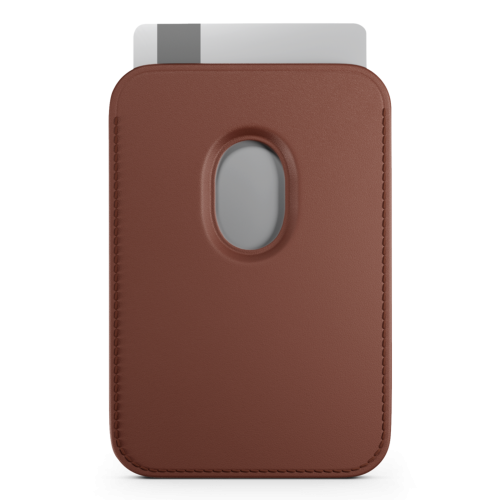 Epico Mag+ Leather Wallet - Brown