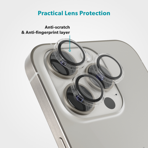 Epico Camera Lens Protector for iPhone iPhone 16 Pro/16 Pro Max