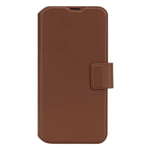 DECODED Leather Wallet Case for iPhone 16 Pro - Tan