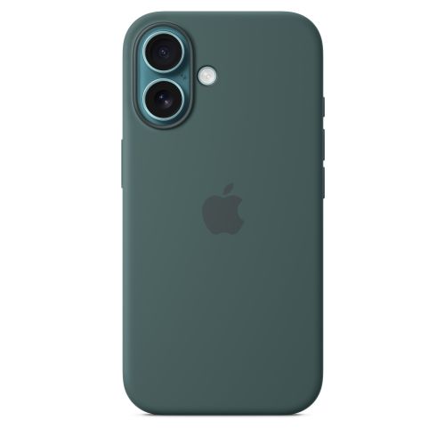 Apple iPhone16 Silicone Case w/ MagSafe - Lake Green