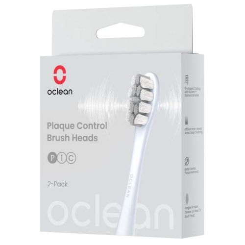 Oclean Brush Head Silver 2 pcs P1C9